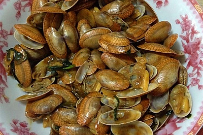 爆炒花甲（蛤蜊）
