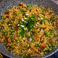 好吃到爆的腊味炒饭的做法图解9