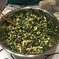 韭菜虾仁三鲜水饺的做法图解2