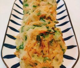 #金龙鱼橄榄油调和油520美食菜谱#土豆时蔬饼的做法