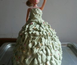 芭比公主生日蛋糕的做法