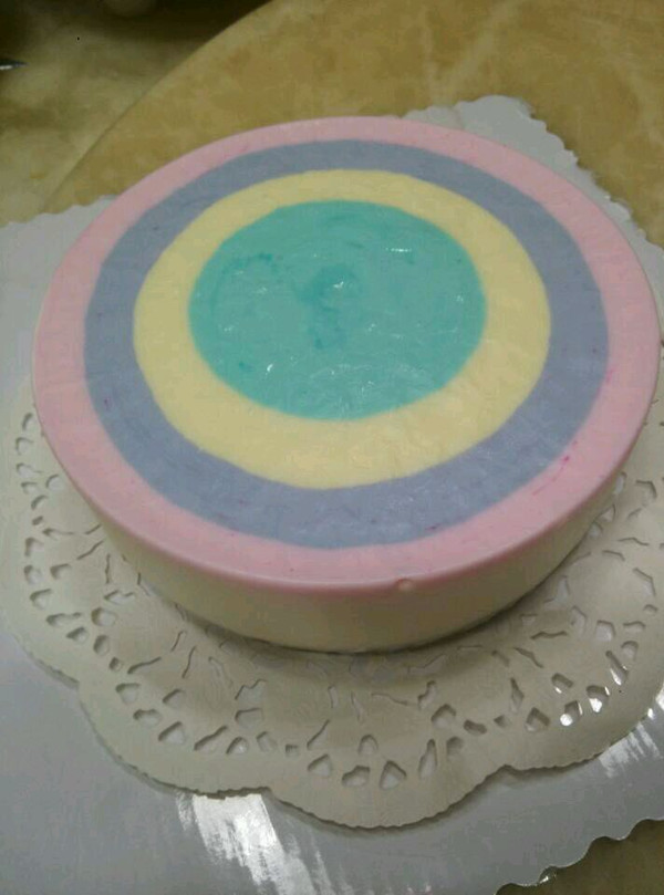 酸奶慕斯彩虹蛋糕