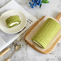 抹茶蛋糕卷的做法图解13