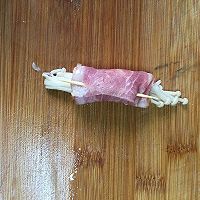 当熏肉遇上金针菇#优思明5.20 我爱0距离#的做法图解5