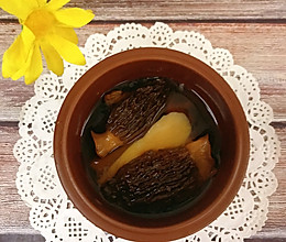 广东｜羊肚菌淮山排骨汤的做法