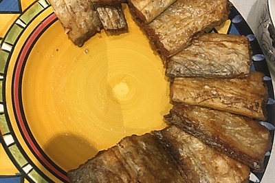 干炸带鱼