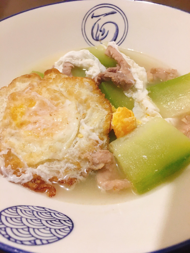 『粤菜系列』咸蛋节瓜汤（详细教程）的做法