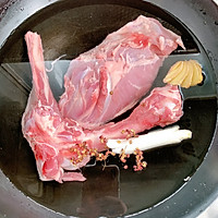 羊肉泡馍➕烤羊腿肉的做法图解4