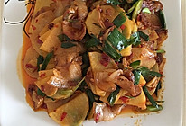 土豆回锅肉的做法