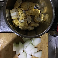 排骨玉米冬瓜汤的做法图解4