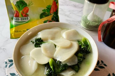 家常版青菜年糕