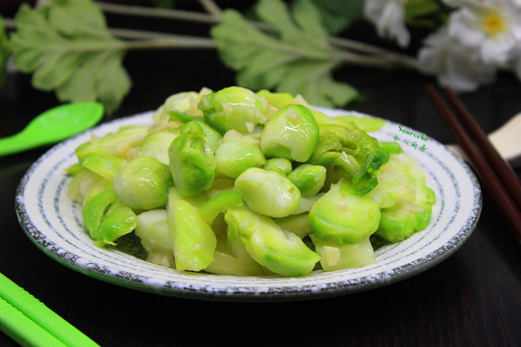 蒜蓉炒娃头菜的做法