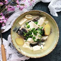 #秋天怎么吃#黑鱼豆腐汤的做法图解9