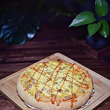 #橄榄中国味 感恩添美味#黄金玉米披萨