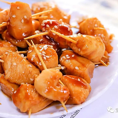 照烧牙签肉 宝宝辅食食谱