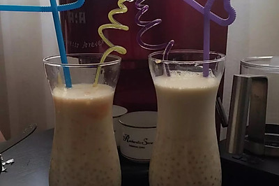西米露奶茶