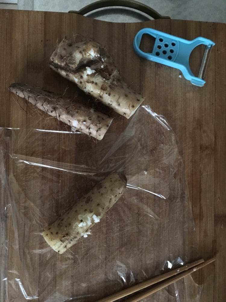 山药红豆糕的做法图解1