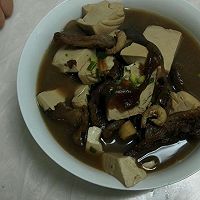 菌菇海鲜豆腐味增汤的做法图解6