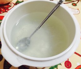 燕窝椰汁美容减肥羹的做法