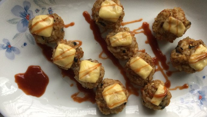 日式芝士饭团