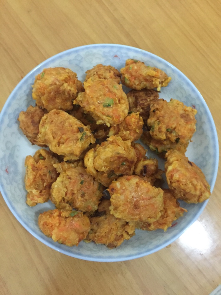 胡萝卜丸子