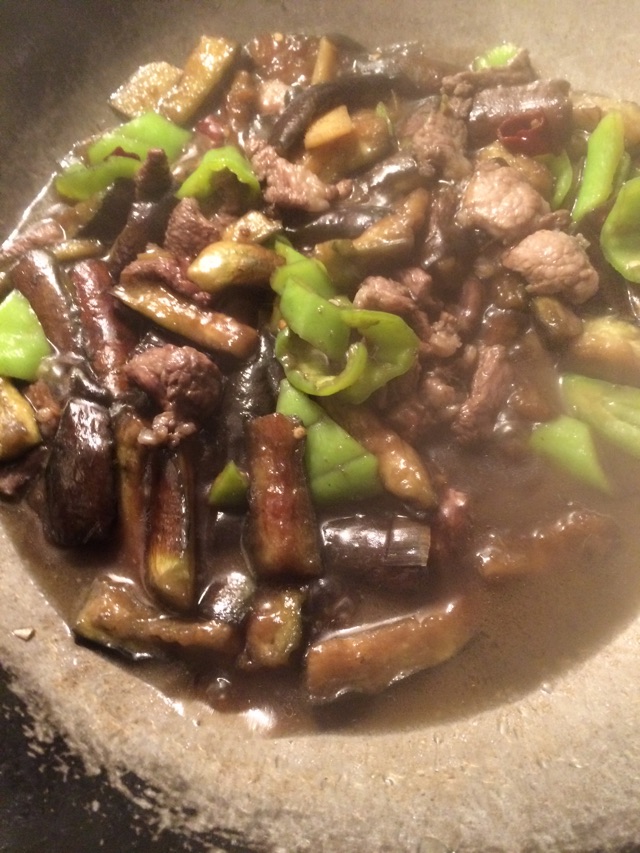 茄子炖肉的做法图解3
