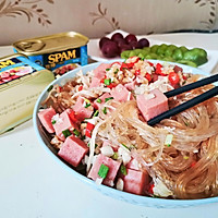 创意蒜蓉金针菇粉丝焖午餐肉，美味势不可挡！的做法图解18