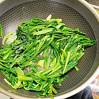 蒜蓉油麦菜的做法图解6