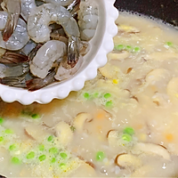 鲜香味美，营养丰富的海鲜粥❗好吃到舔锅底‼的做法图解10