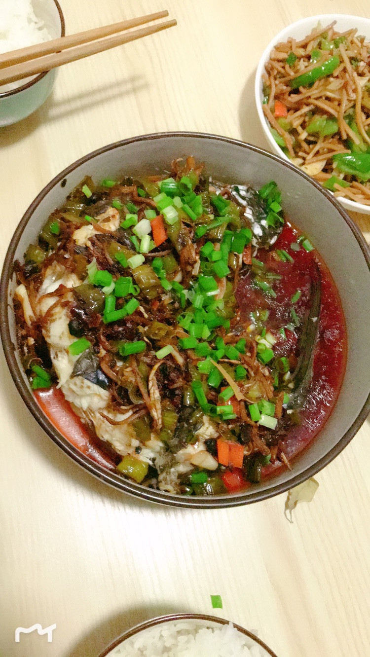 豆豉红油鱼的做法