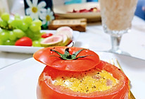 番茄新吃法:番茄烤蛋的做法