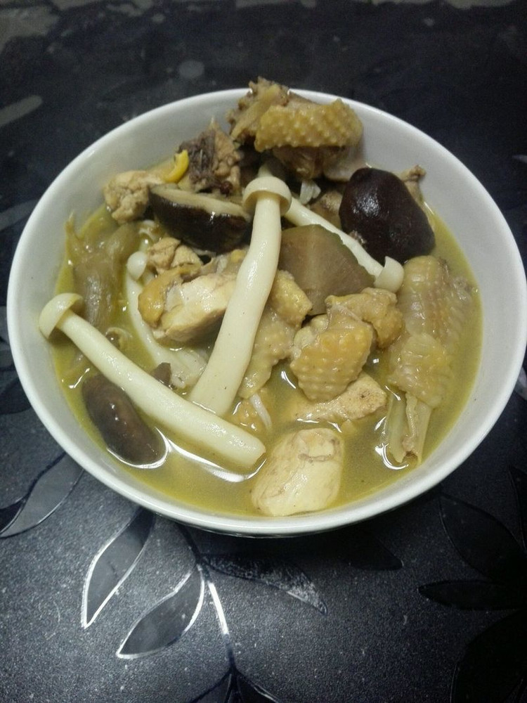 大头菜炖鸡的做法