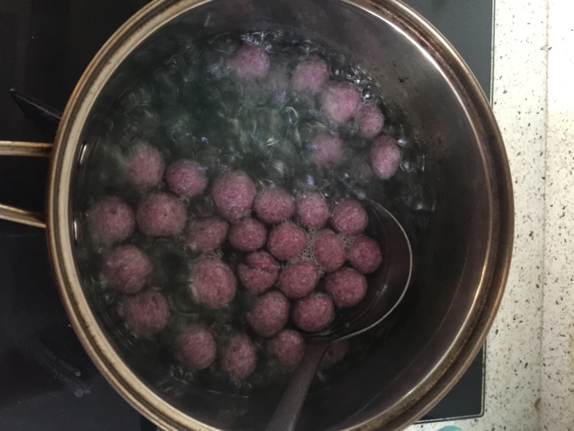 紫薯珍珠的做法图解6