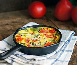 番茄罗勒奶香烘蛋#走进爱尔兰，品味好奶源#的做法