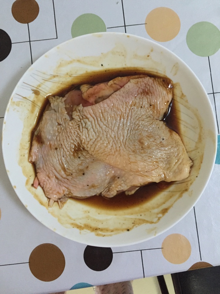 黑椒鸡扒的做法图解1