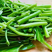 #我们约饭吧#蒜蓉空心菜的做法图解2