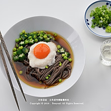 日式冷汤荞麦面 | 高饱腹、低升糖，减肥减脂要吃的面