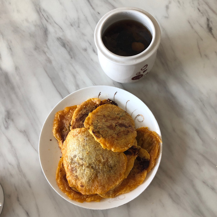 电饼铛南瓜饼的做法