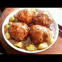 红烧狮子头的做法图解1
