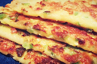 时蔬黄金煎饼