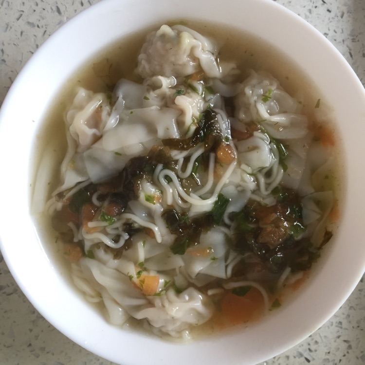 馄饨面的做法图解6