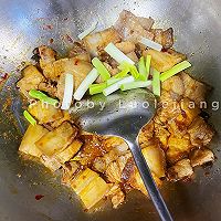 #味达美名厨福气汁，新春添口福#不加一滴水喷喷香回锅肉的做法图解9