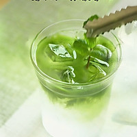 #本周热榜#抹茶椰子水夏日的一口清甜的做法图解5