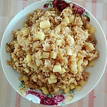 苹果风味酱油炒饭