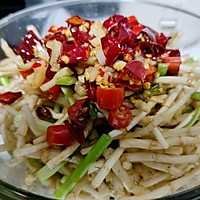 #轻食三剑客 嗨吃不怕胖#鱼腥草拌蒜薹的做法图解8