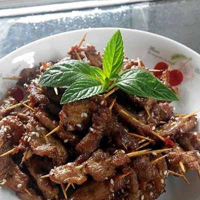 香辣下饭之 - 牙签肉。