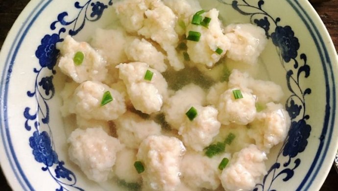 虾滑汤