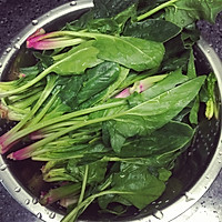 最正宗韩式拌菠菜的做法图解1