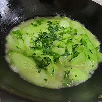藿香炒黄瓜，无敌开胃菜的做法图解5