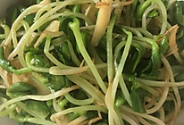 清炒豆苗的做法
